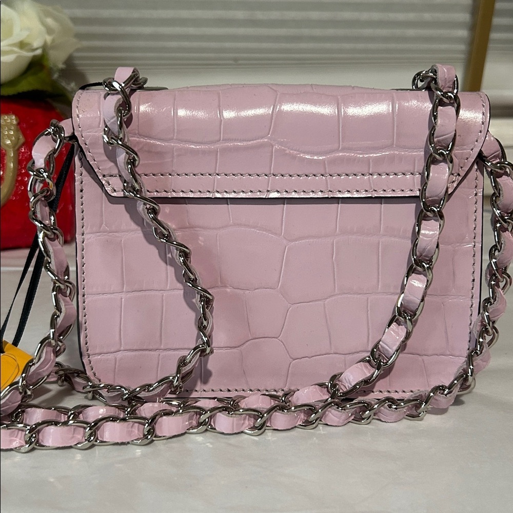 Mario Valentino Lilac Shoulder Bag - Picture 3 of 11